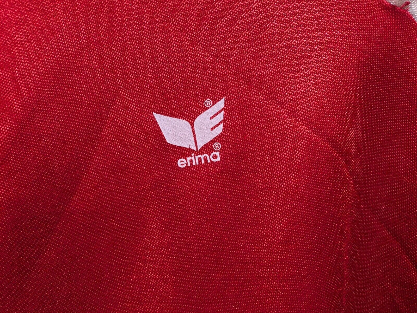 RARE 1979 - 1980 F.C Kaiserslautern Erima Long Football Jersey Red Home Size M