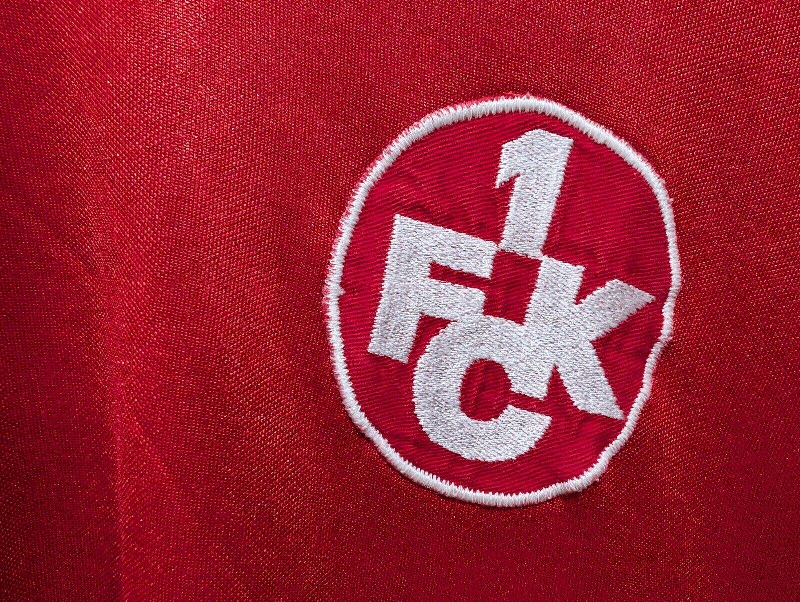 RARE 1979 - 1980 F.C Kaiserslautern Erima Long Football Jersey Red Home Size M