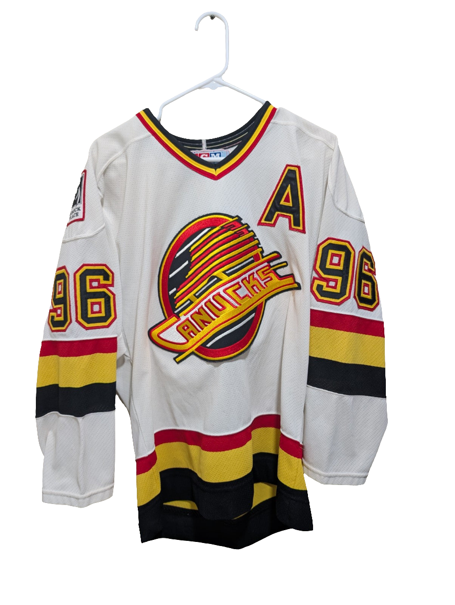 Vintage 1994 Pavel Bure Authentic CCM Vancouver Canucks Jersey Size Medium