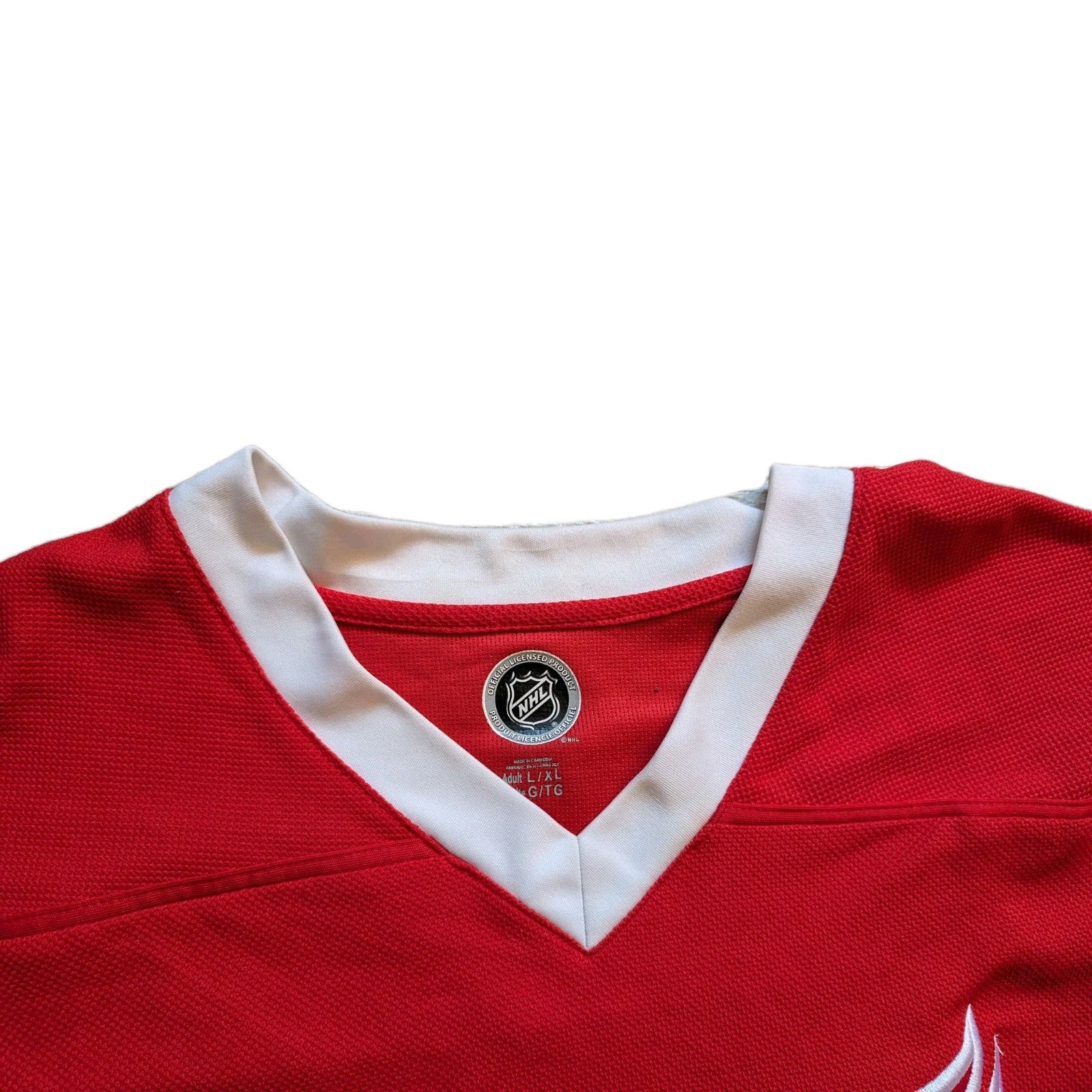 Authentic Detroit Red Wings Practice Jersey – NHL L/XL