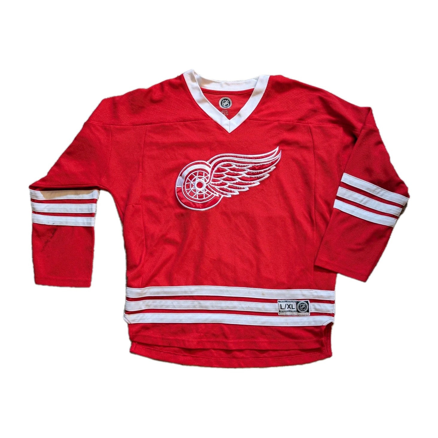 Authentic Detroit Red Wings Practice Jersey – NHL L/XL