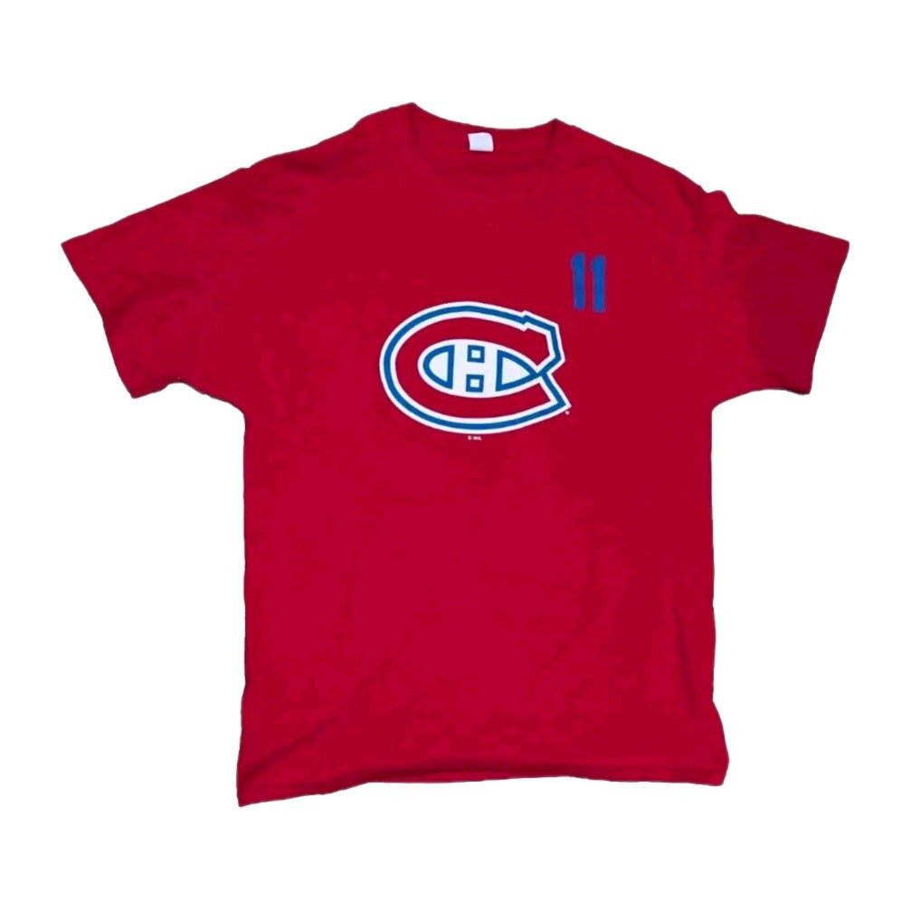 Vintage Montreal Canadiens Brendan Gallagher T-Shirt – Red, Size Medium