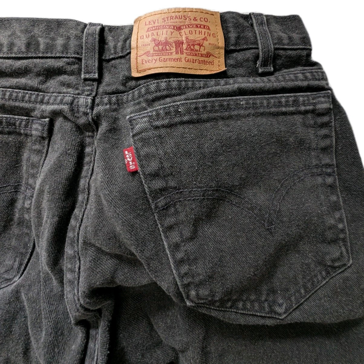 Vintage Levi's 90s Black Denim Jeans - Size 34