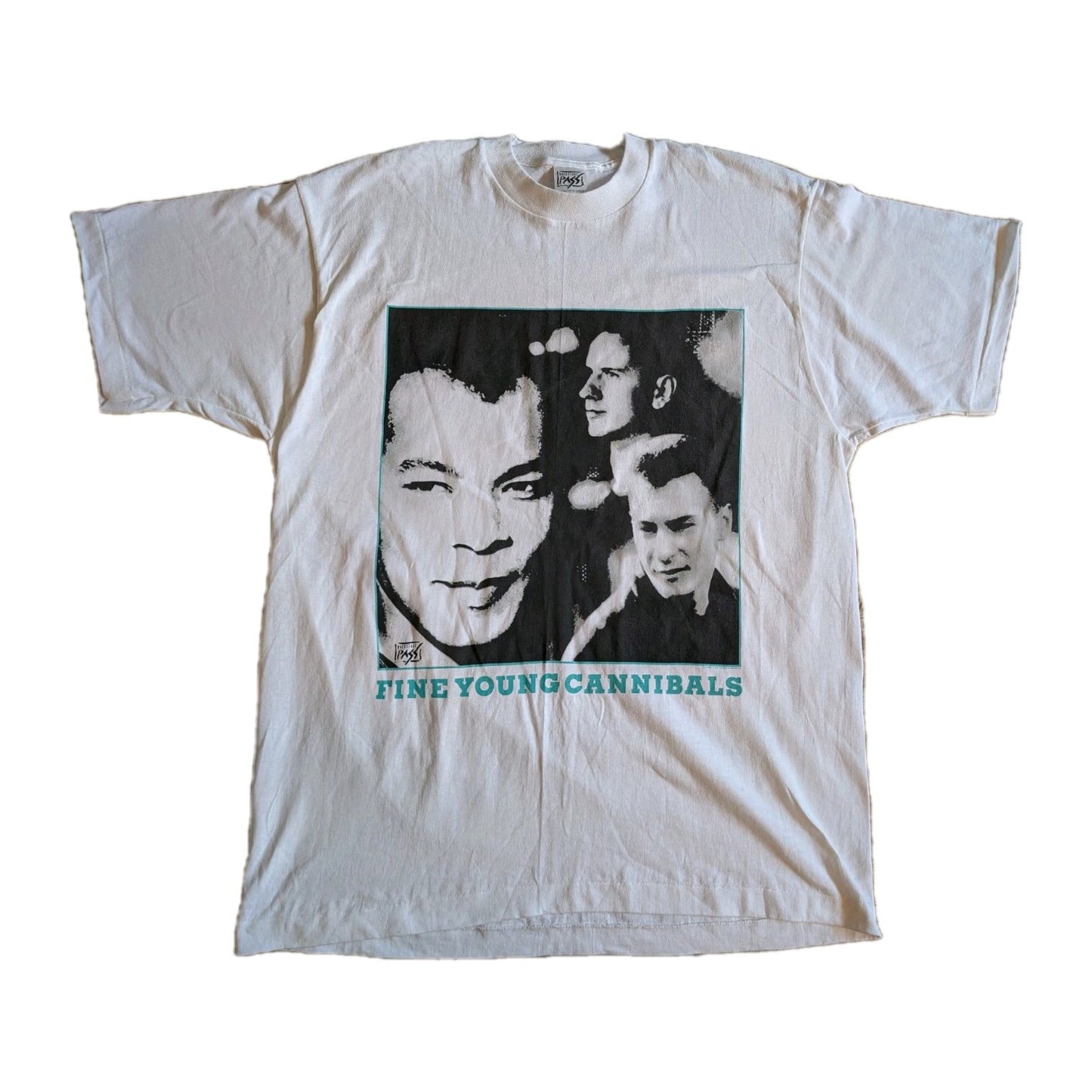 Rare 1980s Fine Young Cannibals Vintage Rock Band T-Shirt (L/XL) – Mint