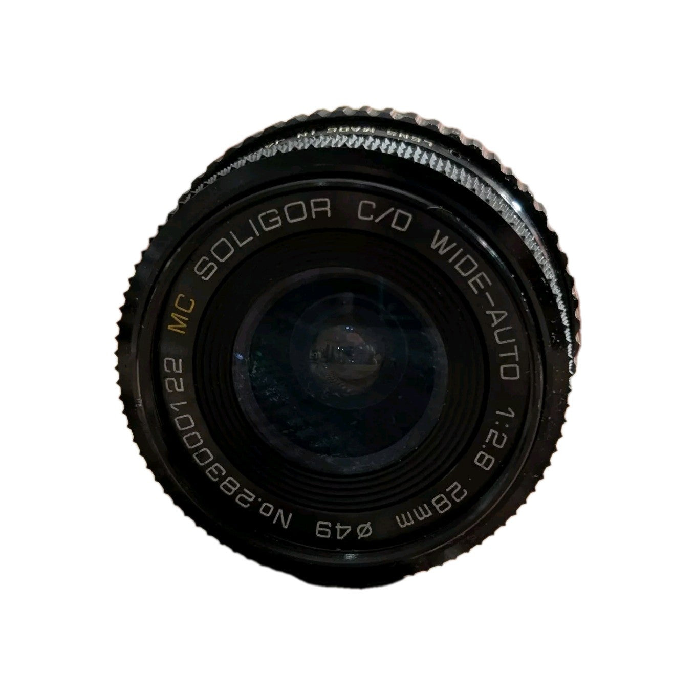 Soligor 28mm F/2.8  Wide Angle Lens  For Minolta Film Cameras 1:2.8