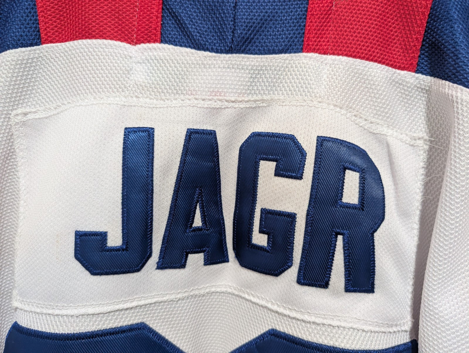 Jaromir Jagr 1992 NHL All Star Game CCM Vintage Hockey Jersey Size 48