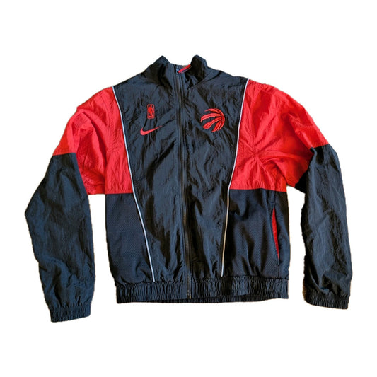 Nike Toronto Raptors Red and Black Windbreaker Jacket – Size Small