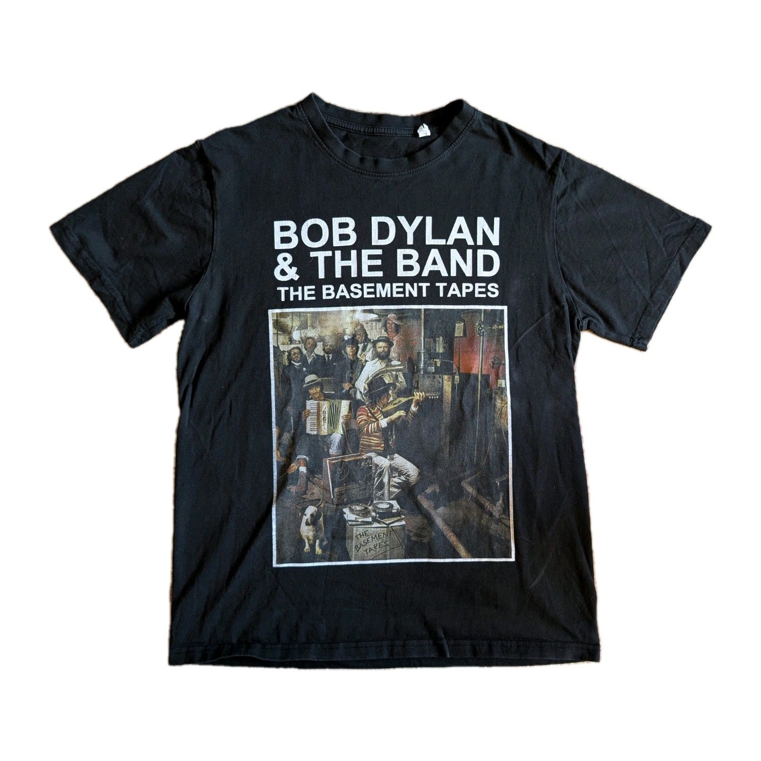 Vintage Bob Dylan 'The Band Basement Tapes' T-Shirt – Size Large