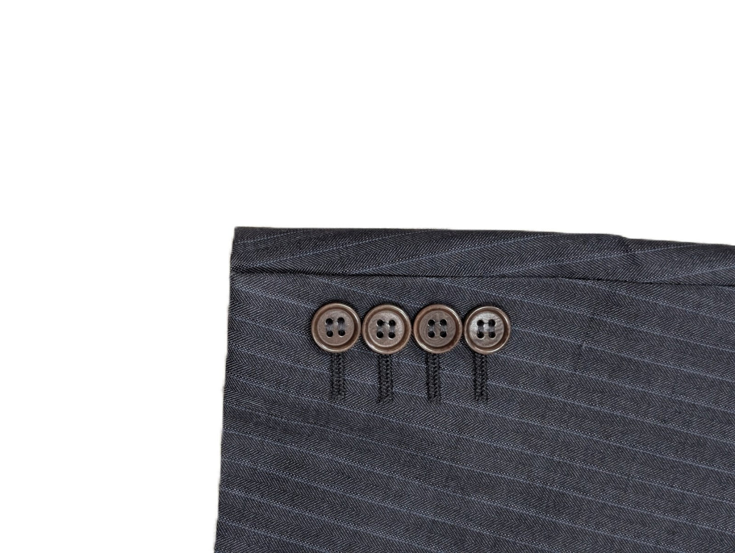 Canali Brown Label Charcoal Grey Pinstripe Sport Coat from Harry Rosen