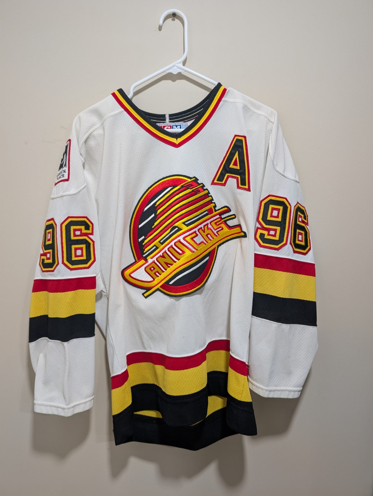 Vintage 1994 Pavel Bure Authentic CCM Vancouver Canucks Jersey Size Medium