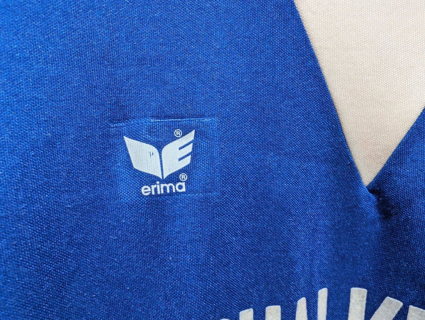 RARE Schalke 04 1978/79 Home Football Long Sleeve ERIMA Vintage Jersey SZ M