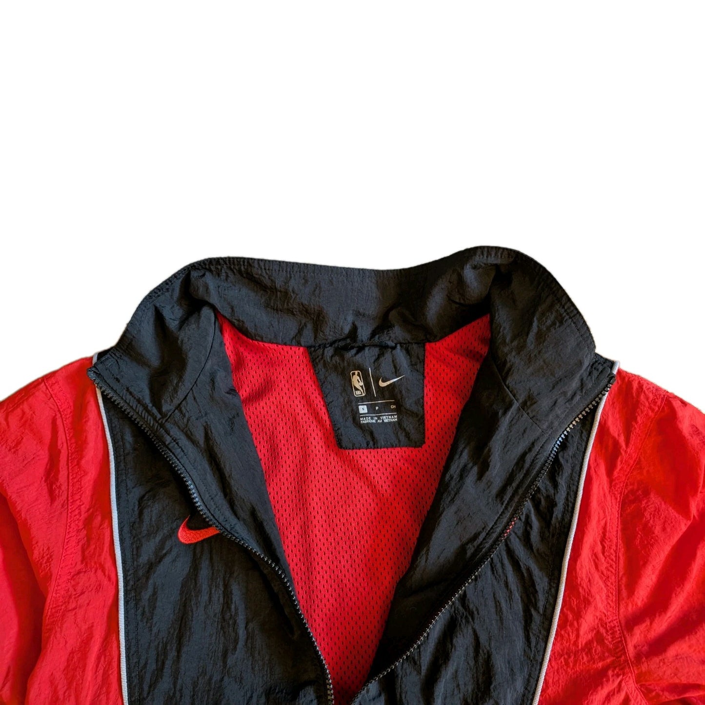 Nike Toronto Raptors Red and Black Windbreaker Jacket – Size Small