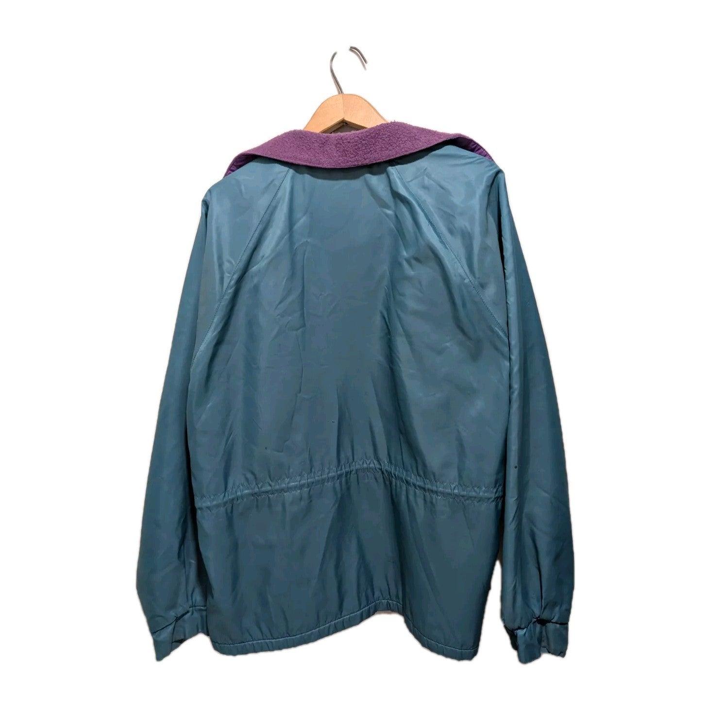 Vintage Winterax Reversible Jacket – Teal and Purple, Size XL