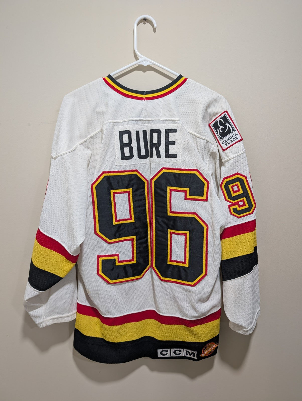 Vintage 1994 Pavel Bure Authentic CCM Vancouver Canucks Jersey Size Medium