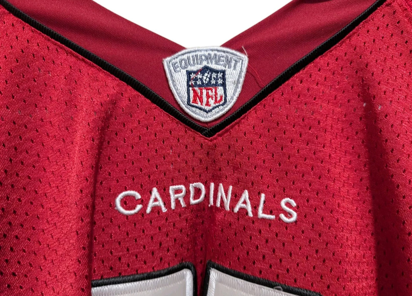 Vintage Arizona Cardinals Larry Fitzgerald Reebok Jersey Size 52 NFL Football