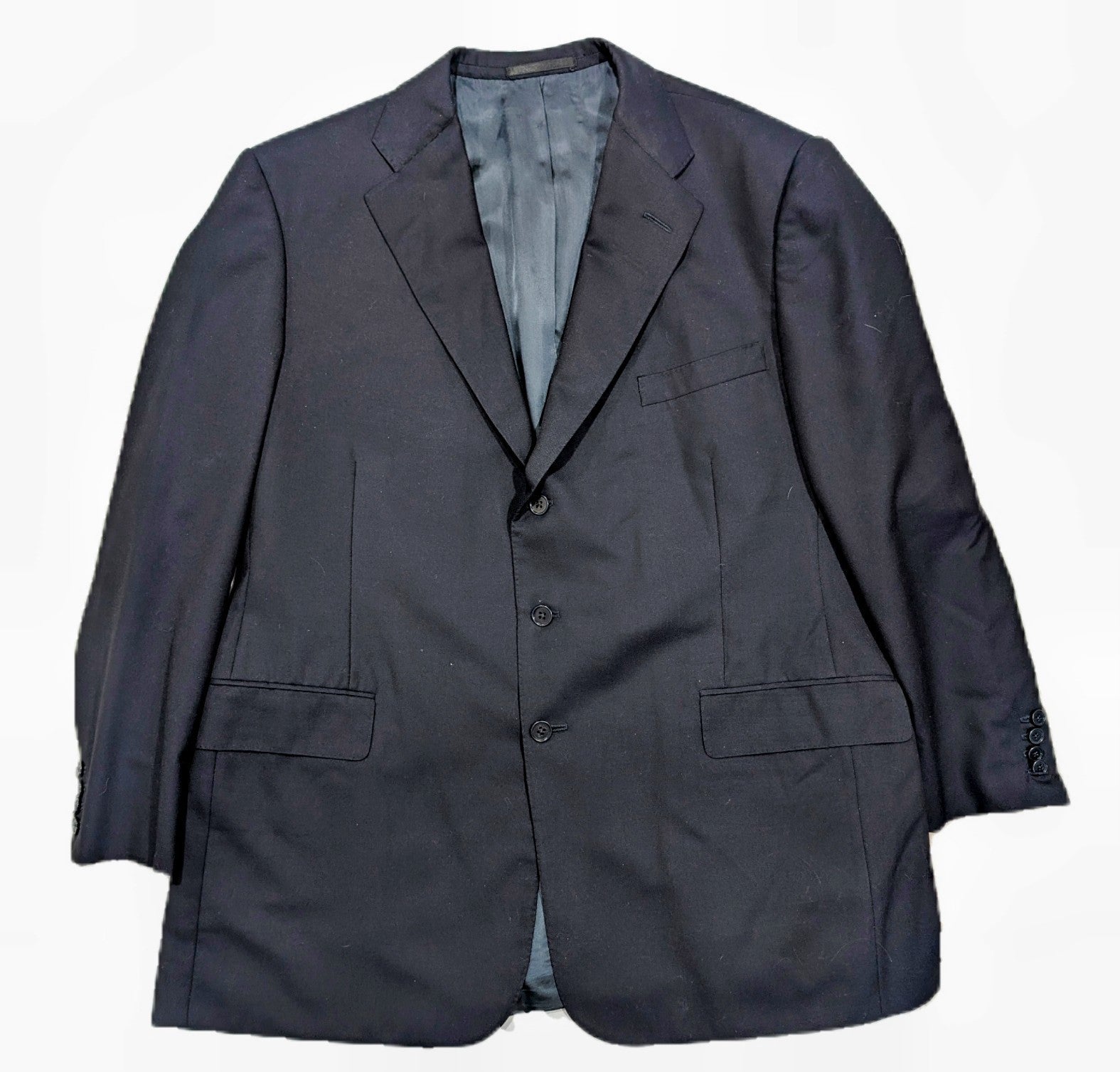 Ralph Lauren Purple Label Navy Blazer 100% Wool 